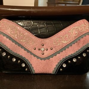Pink & Black wallet